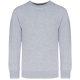 Gyermek környakas pulóver, Kariban KA475, Oxford Grey-4/6