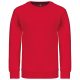 Gyermek környakas pulóver, Kariban KA475, Red-4/6