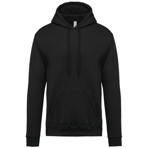 Férfi kapucnis pulóver, Kariban KA476, Black-XS