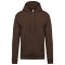 Férfi kapucnis pulóver, Kariban KA476, Chocolate-2XL
