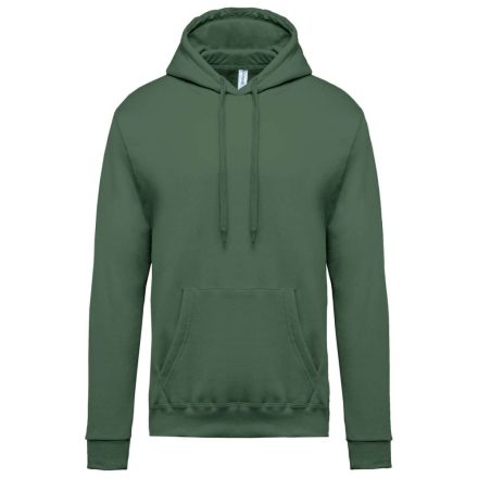 Férfi kapucnis pulóver, Kariban KA476, Earthy Green-XL