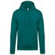 Férfi kapucnis pulóver, Kariban KA476, Emerald Green-L