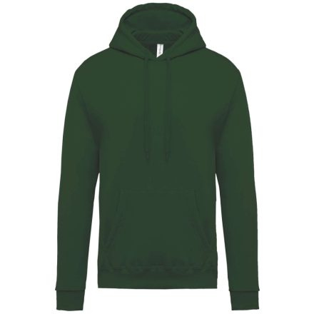 Férfi kapucnis pulóver, Kariban KA476, Forest Green-3XL