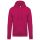 Férfi kapucnis pulóver, Kariban KA476, Fuchsia-XS