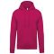Férfi kapucnis pulóver, Kariban KA476, Fuchsia-XS