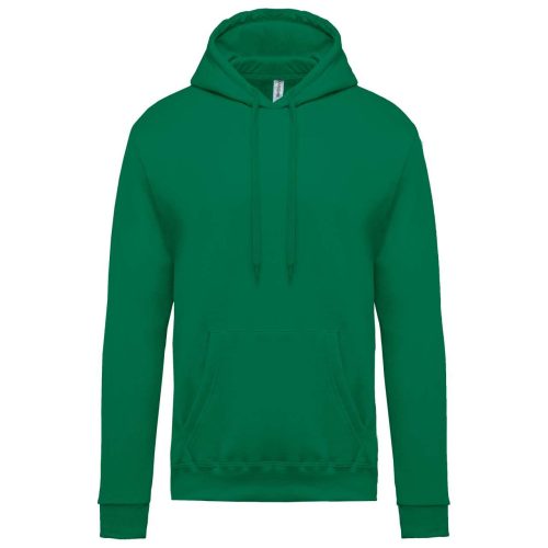 Férfi kapucnis pulóver, Kariban KA476, Kelly Green-4XL