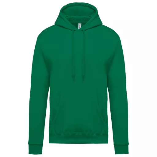 Férfi kapucnis pulóver, Kariban KA476, Kelly Green-M