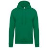 Férfi kapucnis pulóver, Kariban KA476, Kelly Green-XS