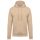 Férfi kapucnis pulóver, Kariban KA476, Light Sand-XS