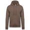 Férfi kapucnis pulóver, Kariban KA476, Moka Brown-XS