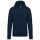 Férfi kapucnis pulóver, Kariban KA476, Navy-4XL