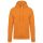 Férfi kapucnis pulóver, Kariban KA476, Orange-M