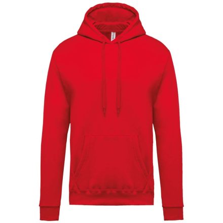 Férfi kapucnis pulóver, Kariban KA476, Red-XL