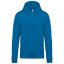 Férfi kapucnis pulóver, Kariban KA476, Tropical Blue-XS