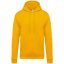 Férfi kapucnis pulóver, Kariban KA476, Yellow-M
