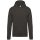Gyermek kapucnis pulóver, Kariban KA477, Dark Grey-10/12