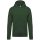 Gyermek kapucnis pulóver, Kariban KA477, Forest Green-4/6