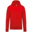 Gyermek kapucnis pulóver, Kariban KA477, Red-10/12