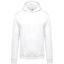 Gyermek kapucnis pulóver, Kariban KA477, White-6/8