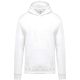 Gyermek kapucnis pulóver, Kariban KA477, White-6/8