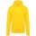Gyermek kapucnis pulóver, Kariban KA477, Yellow-10/12