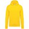 Gyermek kapucnis pulóver, Kariban KA477, Yellow-10/12