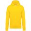 Gyermek kapucnis pulóver, Kariban KA477, Yellow-12/14