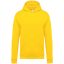 Gyermek kapucnis pulóver, Kariban KA477, Yellow-6/8