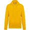 Uniszex cipzáros kapucnis pulóver, Kariban KA479, Yellow-M