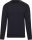 Férfi organikus környakas raglános pulóver, Kariban KA480, French Navy Heather-S