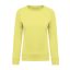 Női raglános organikus környakas pulóver, Kariban KA481, Lemon Yellow-XL