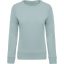 Női raglános organikus környakas pulóver, Kariban KA481, Snow Grey-2XL