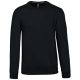 Férfi vastag környakas pulóver, Kariban KA488, Black-2XL