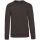 Férfi vastag környakas pulóver, Kariban KA488, Dark Grey-4XL