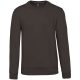 Férfi vastag környakas pulóver, Kariban KA488, Dark Grey-4XL