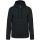 Férfi vastag kapucnis pulóver, Kariban KA489, Black-L