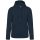 Férfi vastag kapucnis pulóver, Kariban KA489, Navy-XL
