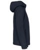 Női levehető kapucnis bélelt kabát, Kariban KA6108, Navy-3XL
