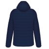 Férfi meleg és ultrakönnyű kapucnis bélelt kabát , Kariban KA6110, Navy-S