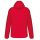 Férfi meleg és ultrakönnyű kapucnis bélelt kabát , Kariban KA6110, Red-4XL