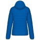 Női kapucnis bélelt meleg és ultrakönnyű kabát , Kariban KA6111, Light Royal Blue-2XL
