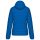 Női kapucnis bélelt meleg és ultrakönnyű kabát , Kariban KA6111, Light Royal Blue-S
