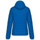Női kapucnis bélelt meleg és ultrakönnyű kabát , Kariban KA6111, Light Royal Blue-S