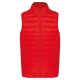 Férfi mellény ultrakönnyű, Kariban KA6113, Red-S