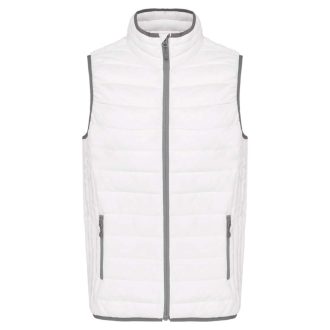 Férfi mellény ultrakönnyű, Kariban KA6113, White-S