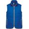 Uniszex  bélelt mellény, cipzáras, Kariban KA6116, Light Royal Blue-S