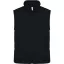 Uniszex  unisex mellény polár béléssel, Kariban KA6118, Black-3XL