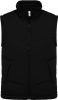 Uniszex  unisex mellény polár béléssel, Kariban KA6118, Black-L