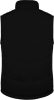 Uniszex  unisex mellény polár béléssel, Kariban KA6118, Black-XS