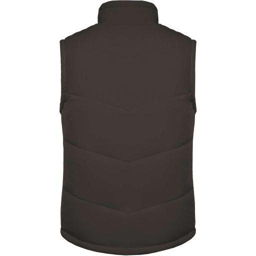 Uniszex  unisex mellény polár béléssel, Kariban KA6118, Dark Grey-4XL